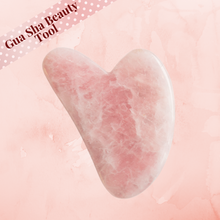 Cargar imagen en el visor de la galería, Rose Quartz Gua Sha Beauty Tool
