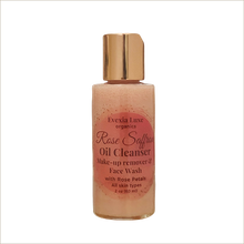 Cargar imagen en el visor de la galería, Rose Saffron Creamy Oil Cleanser &amp; Velvet Elixir Illuminate 24hr Ageless Facial Oil - Travel Size
