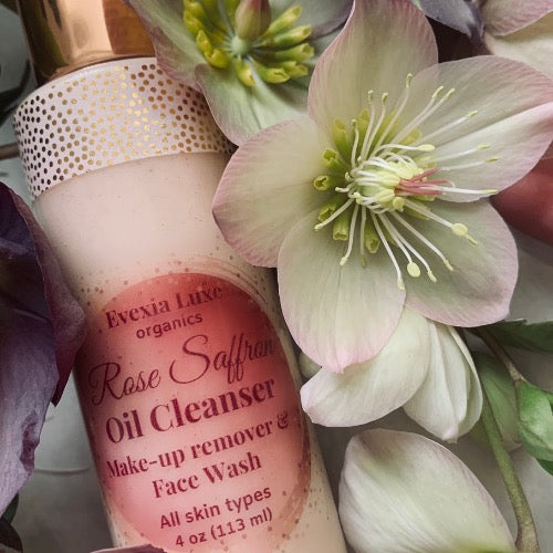 ROSE SAFFRON Creamy Oil Facial Cleanser