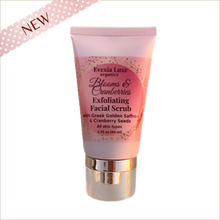 Cargar imagen en el visor de la galería, BLOOMS &amp; CRANBERRIES Exfoliating Facial Scrub with Saffron
