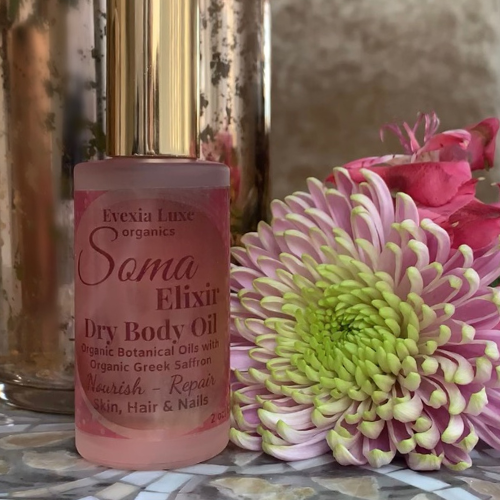 SOMA ELIXIR Floral Dry Body Oil for Skin, Hair & Nails