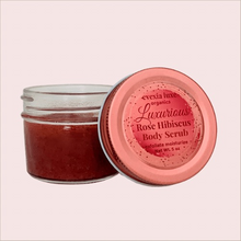 Load image into Gallery viewer, LUXURIOUS ROSE HIBISCUS Exfoliating Body Scrub
